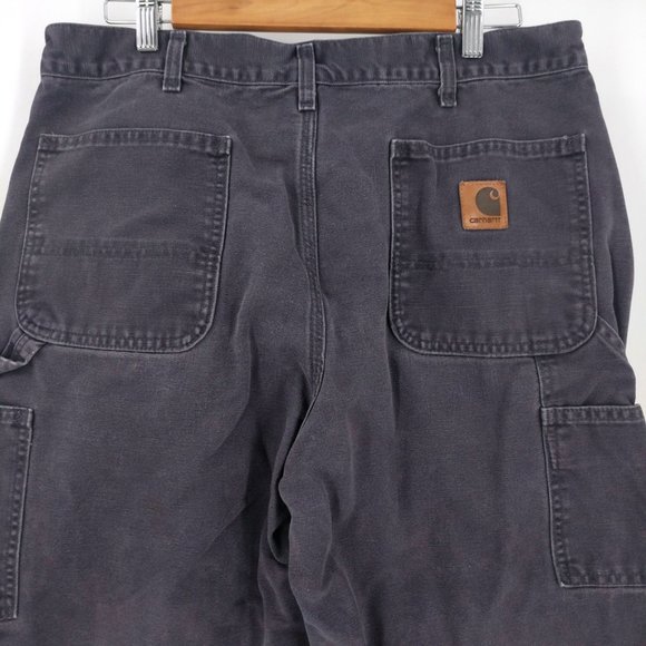 Vintage Carhartt Custom Painted Dye Dungaree 36x30 - Picture 5 of 8